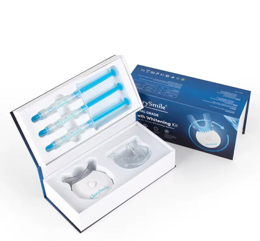 Kit blanchiment dentaire LED – 3 gels réutilisables | Senegold