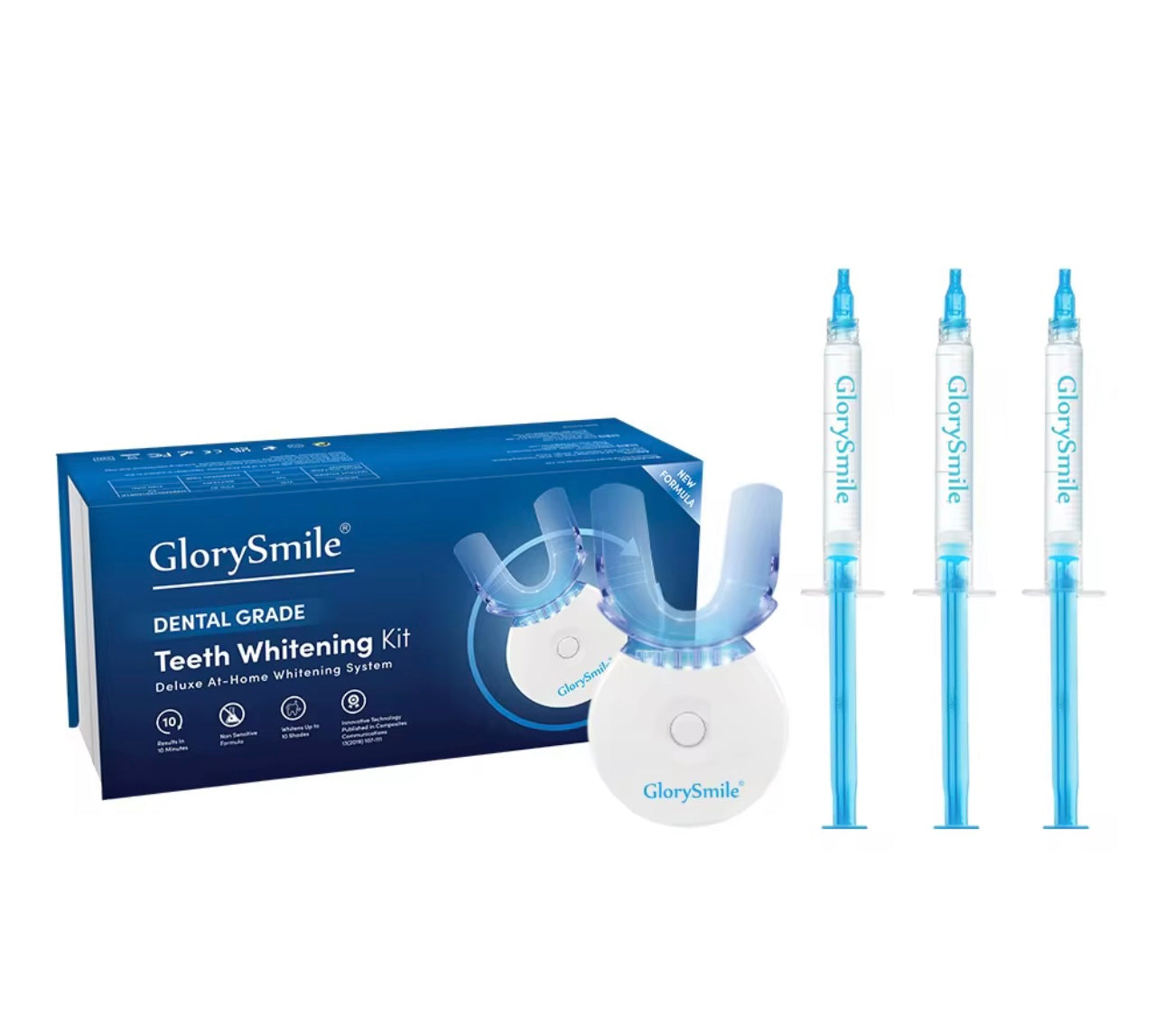 Kit blanchiment dentaire LED – 3 gels réutilisables | Senegold