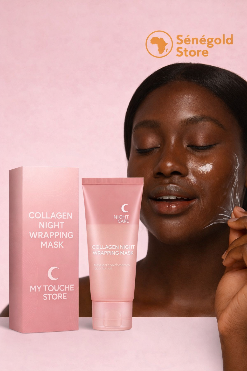 Masque visage au collagène-Soin de nuit | Sénégal